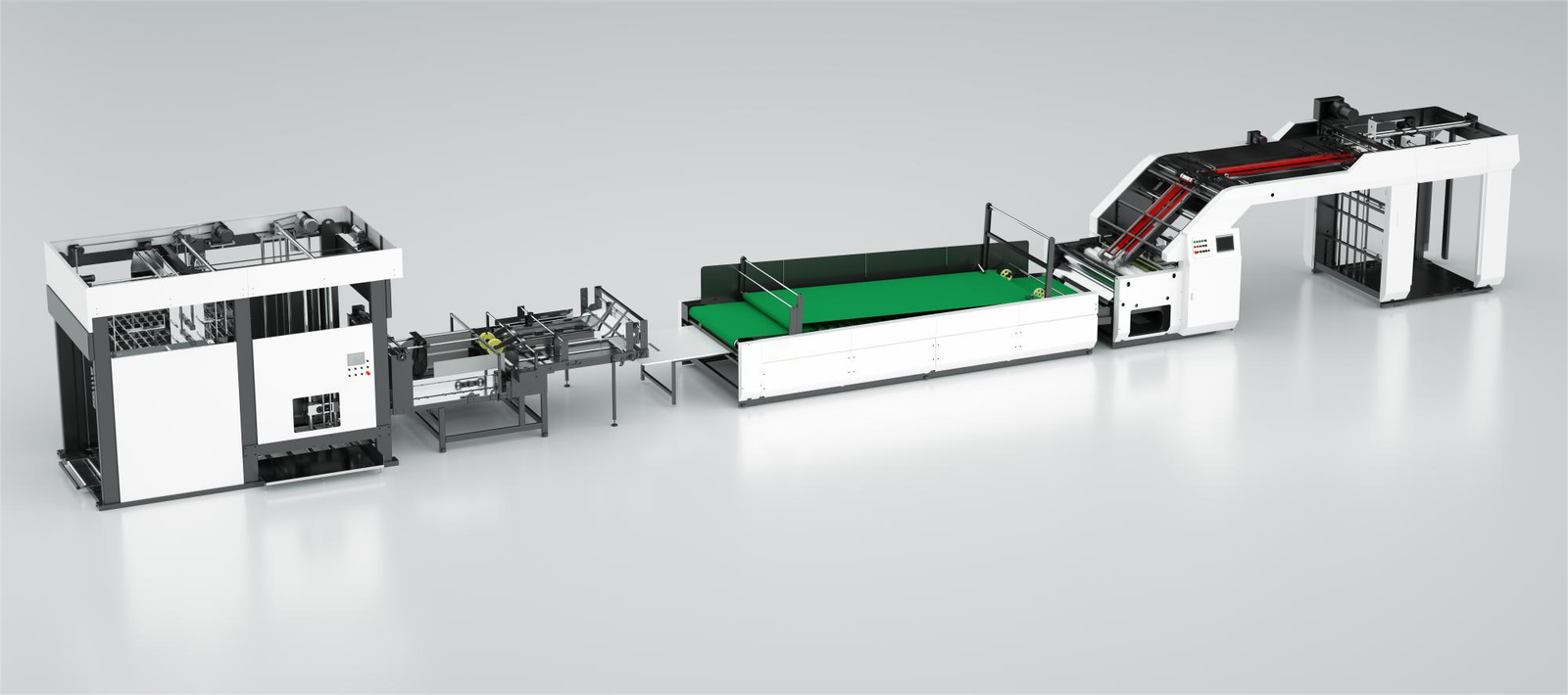 SAGLIN-DX-1450 — flagship cardboard lamination machine