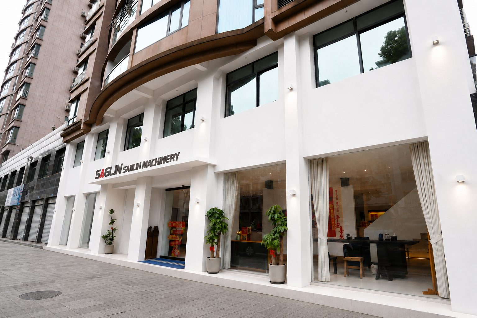 SAGLIN Machinery headquarters building in Ruian, Zhejiang Province