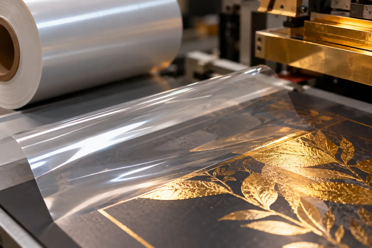 Laminação BOPP e Hot Stamping